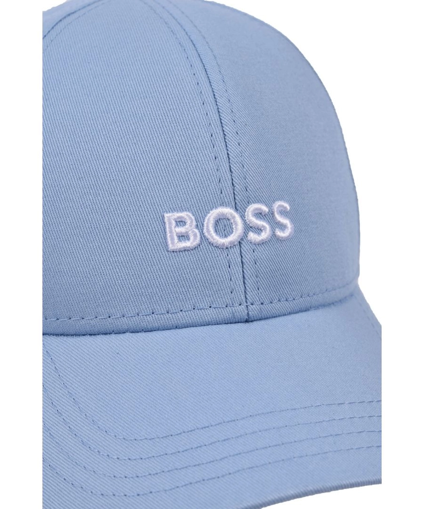 Hugo Boss Mens Zed Baseball Cap Open Blue - One Size